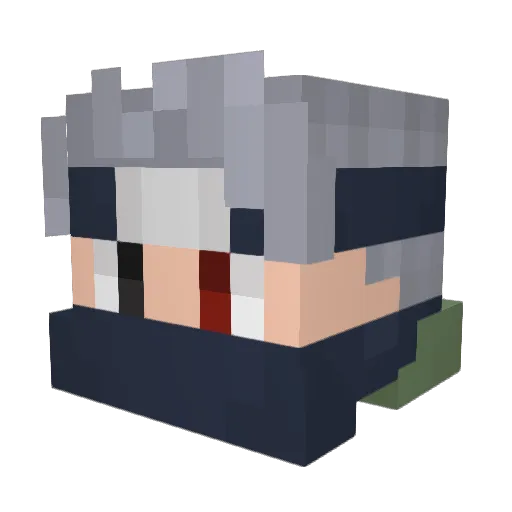 SaVeJoey Minecraft avatar head, 3D render