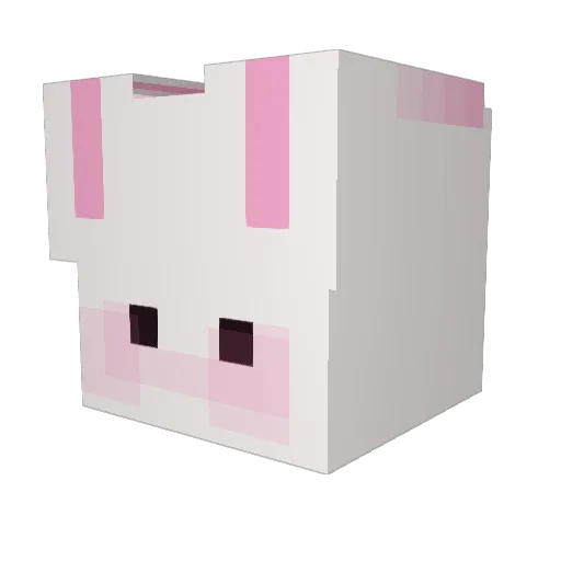 Sa_To_ Minecraft avatar head, 3D render