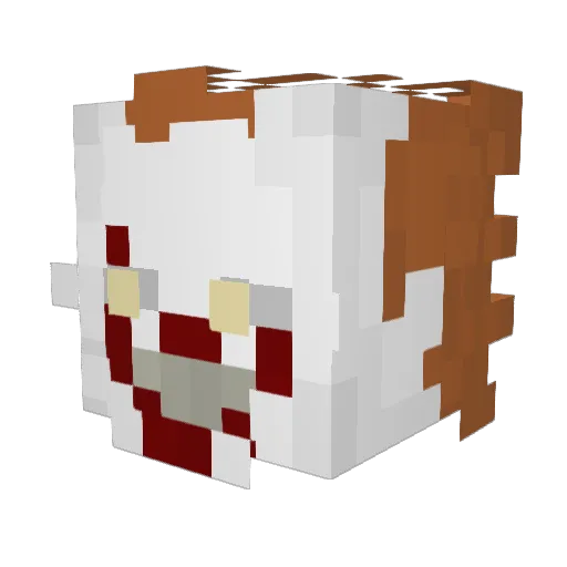 Sa_vy123 Minecraft avatar head, 3D render