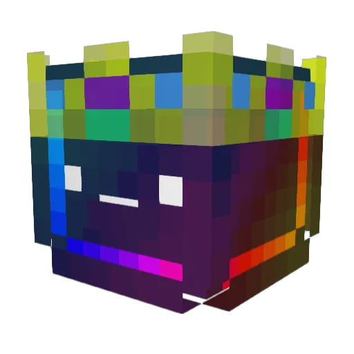 Saba99 Minecraft avatar head, 3D render