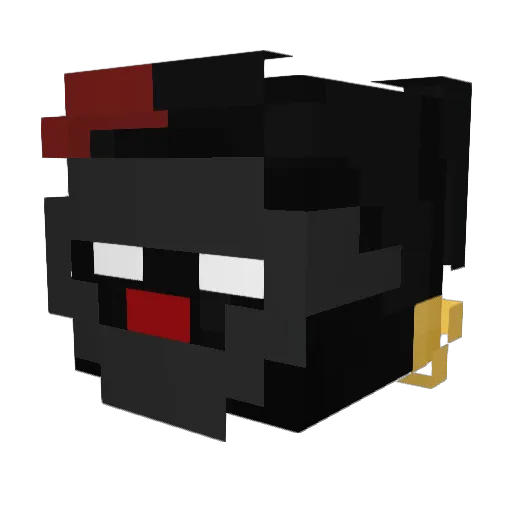 Sabadazo2 Minecraft avatar head, 3D render