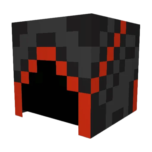 Sabells Minecraft avatar head, 3D render