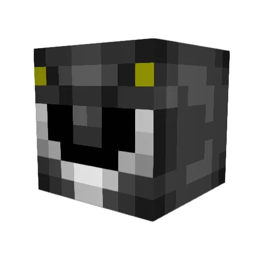 Sabemaru Minecraft avatar head, 3D render