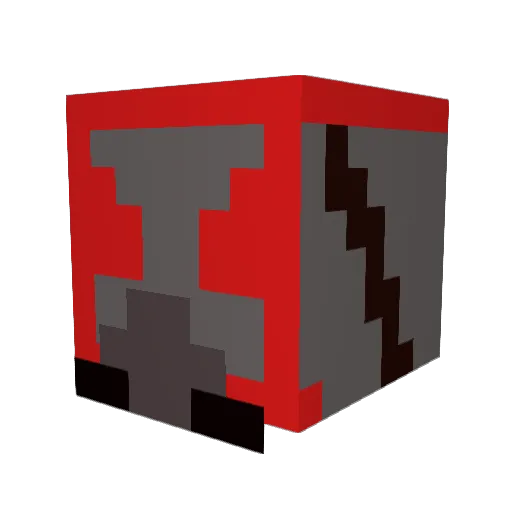 Saber1519 Minecraft avatar head, 3D render