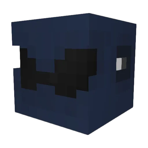 Saber_Seven Minecraft avatar head, 3D render