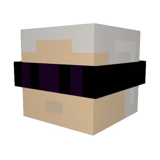 Saber_guy200 Minecraft avatar head, 3D render