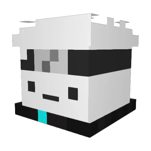 Saberswinger34 Minecraft avatar head, 3D render