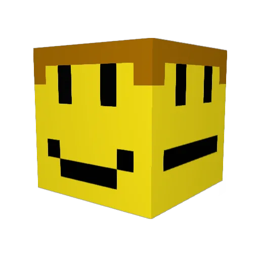 SabianRobi Minecraft avatar head, 3D render