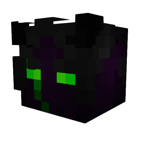Sabito00 Minecraft avatar head, 3D render