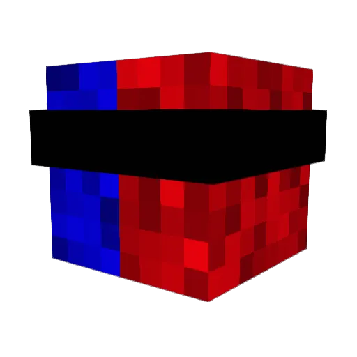 SableDrake1 Minecraft avatar head, 3D render