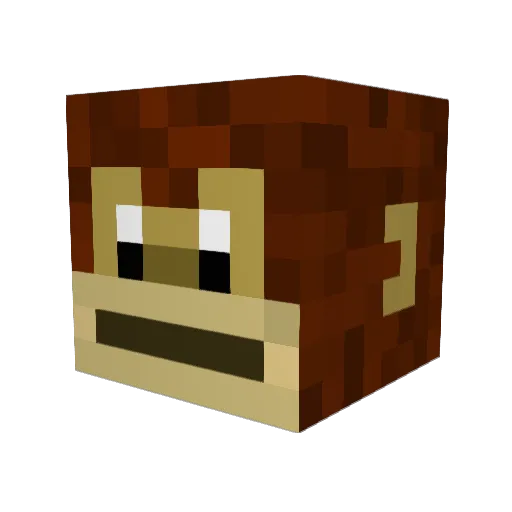SableWhistle25 Minecraft avatar head, 3D render