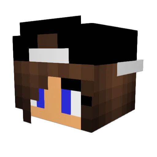 SabotagingLife Minecraft avatar head, 3D render