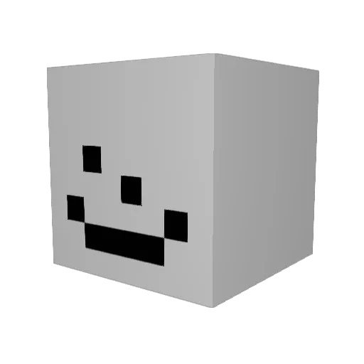 SabreGD Minecraft avatar head, 3D render