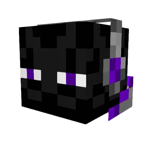SabreLeon Minecraft avatar head, 3D render
