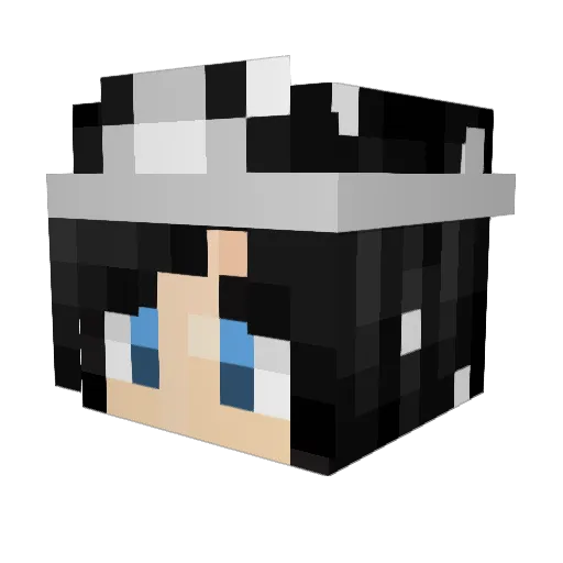 SabrinaR Minecraft avatar head, 3D render