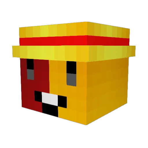 Sabrina_kitty Minecraft avatar head, 3D render