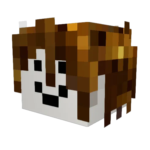 Sabutaro0 Minecraft avatar head, 3D render