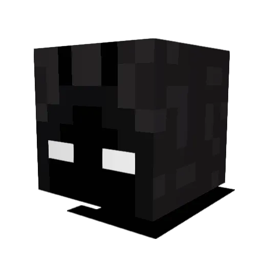 Sachtii Minecraft avatar head, 3D render