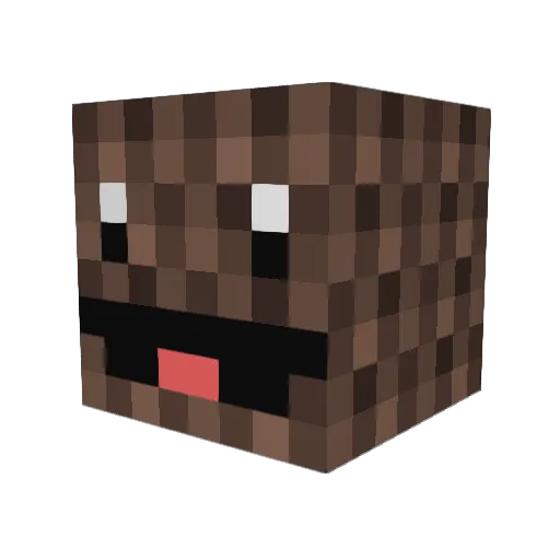 Sackboyz1997 Minecraft avatar head, 3D render