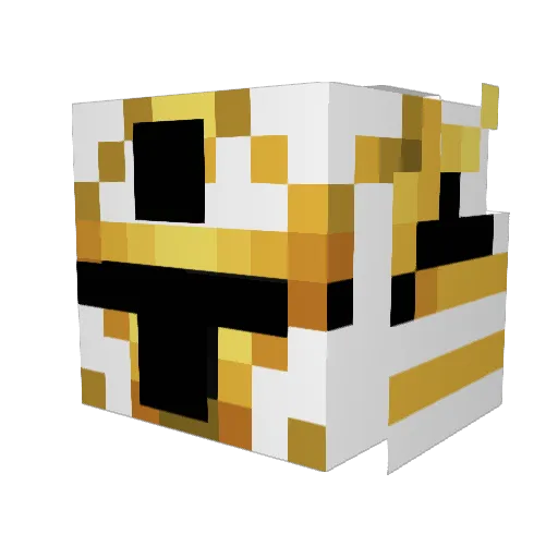 SacredMedusa25 Minecraft avatar head, 3D render