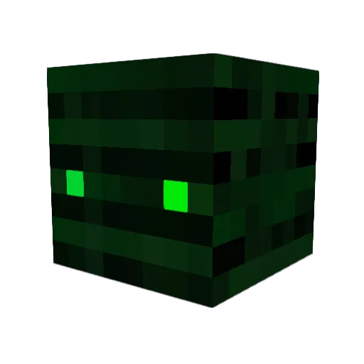 Sacrileg3 Minecraft avatar head, 3D render