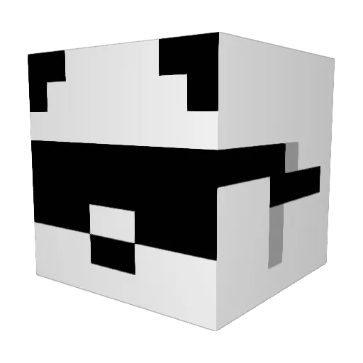 Sacrilegius Minecraft avatar head, 3D render