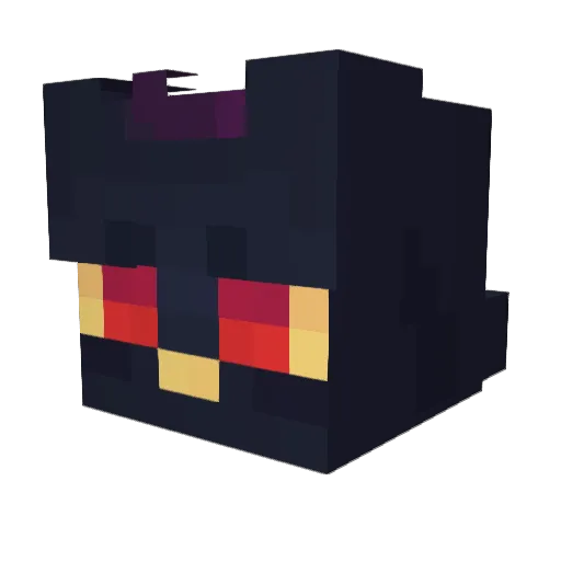 Sad1sticSoul Minecraft avatar head, 3D render