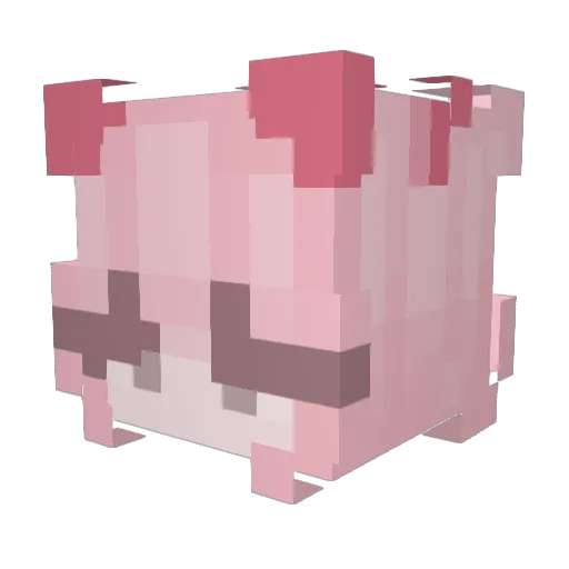 SadLime3996 Minecraft avatar head, 3D render