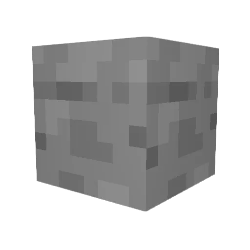 SadPolecat24876 Minecraft avatar head, 3D render