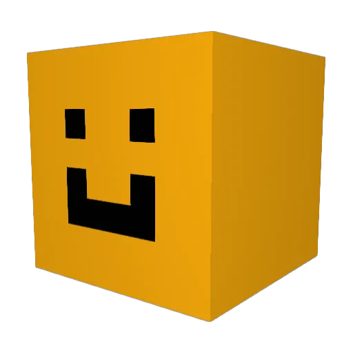 Sad_Bannana Minecraft avatar head, 3D render