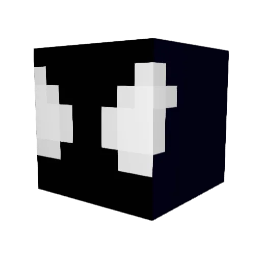 Sada7llo Minecraft avatar head, 3D render