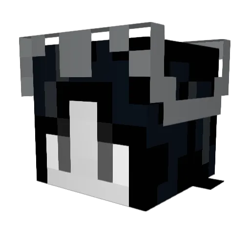 Sada8 Minecraft avatar head, 3D render