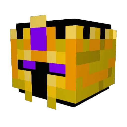 Sadd_exe Minecraft avatar head, 3D render