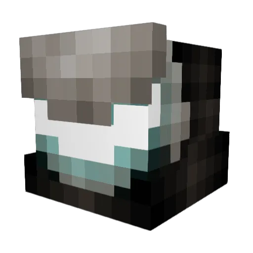 Saddiah Minecraft avatar head, 3D render