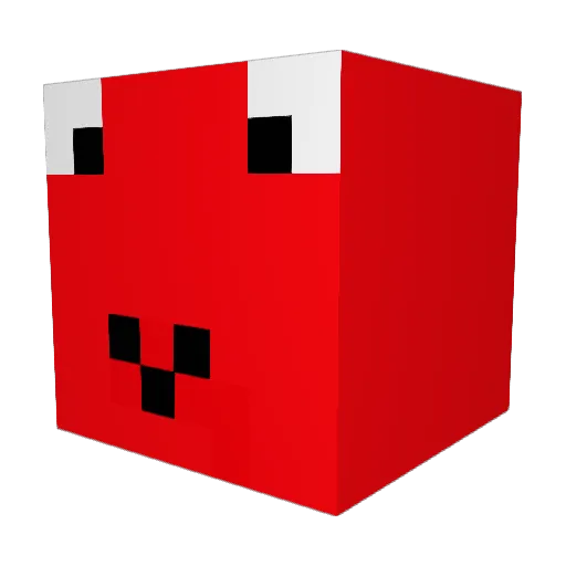 Sadeka9 Minecraft avatar head, 3D render