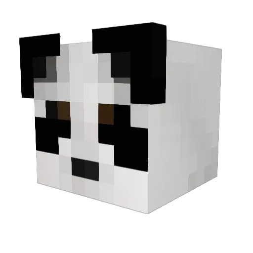 SadesIlluminator Minecraft avatar head, 3D render
