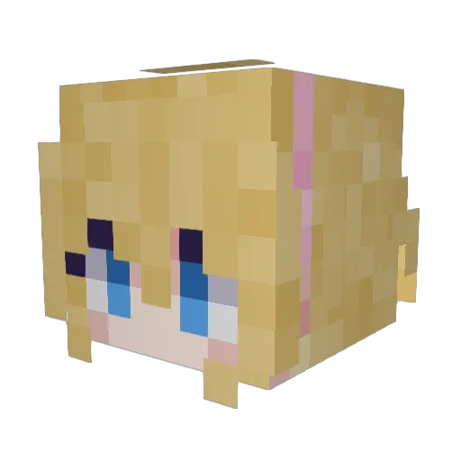 SadieBug32 Minecraft avatar head, 3D render