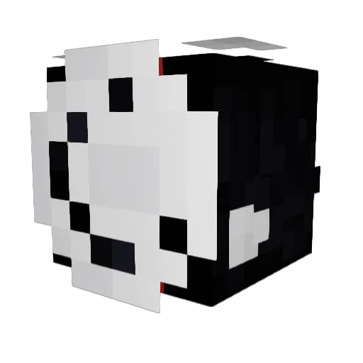 SadieKitten375 Minecraft avatar head, 3D render