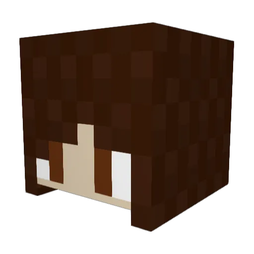 Sadie_Wolf3 Minecraft avatar head, 3D render