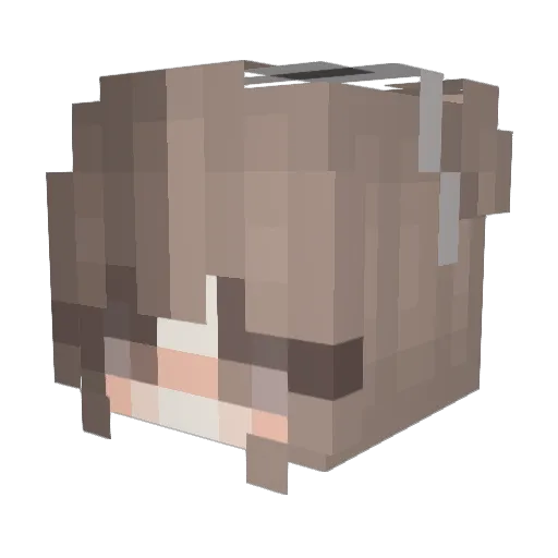 Sadiekiller Minecraft avatar head, 3D render