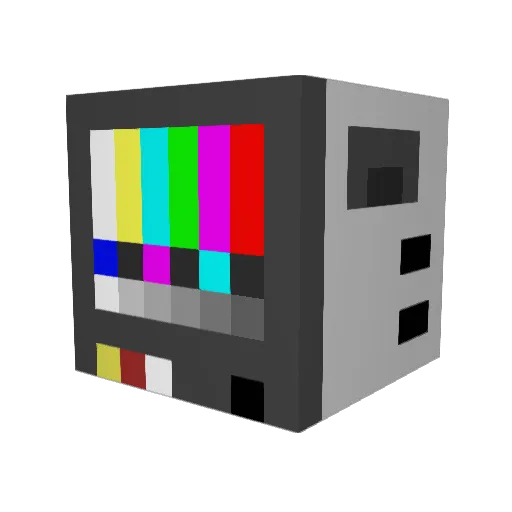 Sadstaar Minecraft avatar head, 3D render