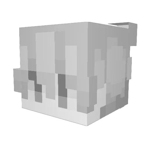 SaeLeGigaBogoss Minecraft avatar head, 3D render