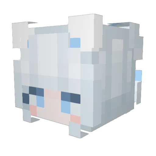 Sae_Byeok02 Minecraft avatar head, 3D render
