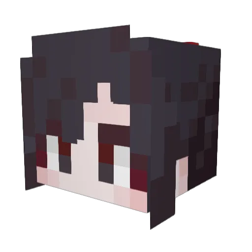 Saegil_M Minecraft avatar head, 3D render