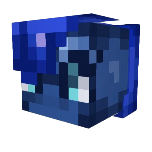 SaelGriadon Minecraft avatar head, 3D render
