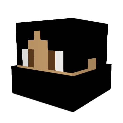 Saendurr Minecraft avatar head, 3D render