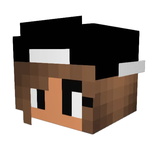 Saendy1997 Minecraft avatar head, 3D render