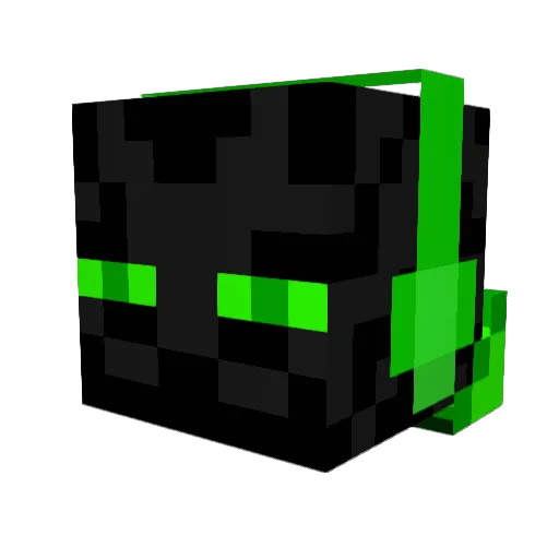 SafariBlade Minecraft avatar head, 3D render