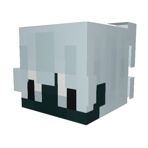 SafeYard Minecraft avatar head, 3D render