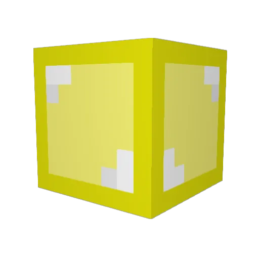 Saffron35 Minecraft avatar head, 3D render